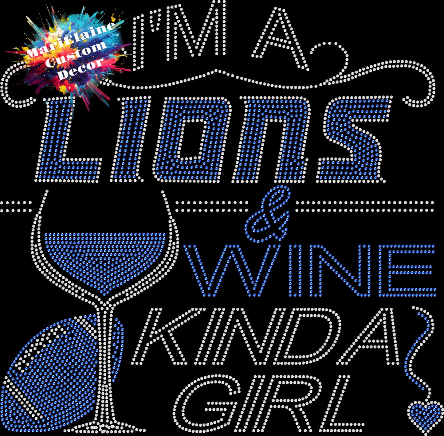 Lions and Wine Crystallized Tee