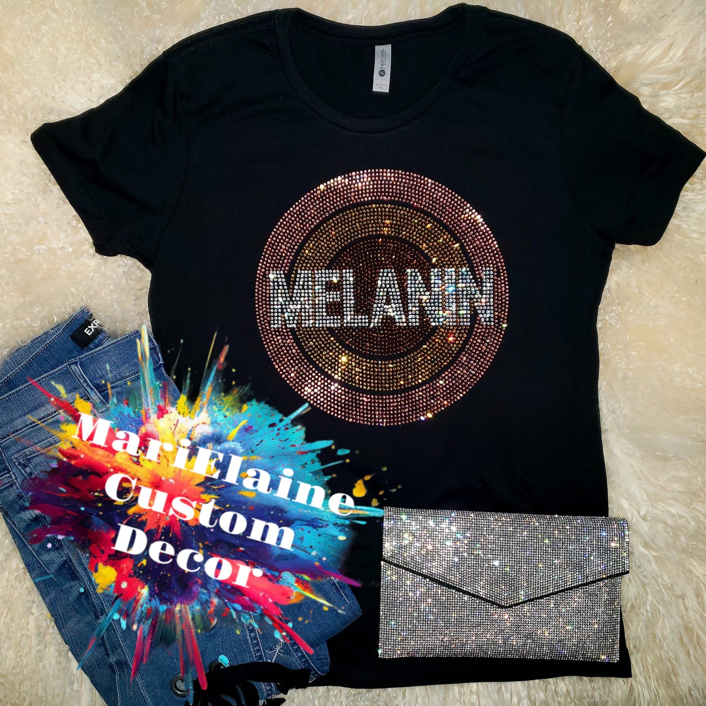 Melanin Crystallized Tee