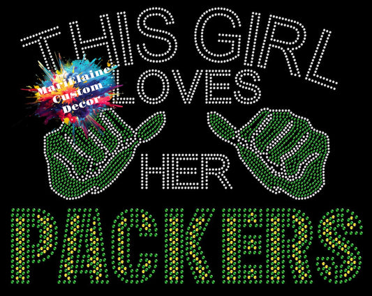 Loves Packers Crystallized Tee