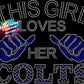 Loves Colts Crystallized Tee