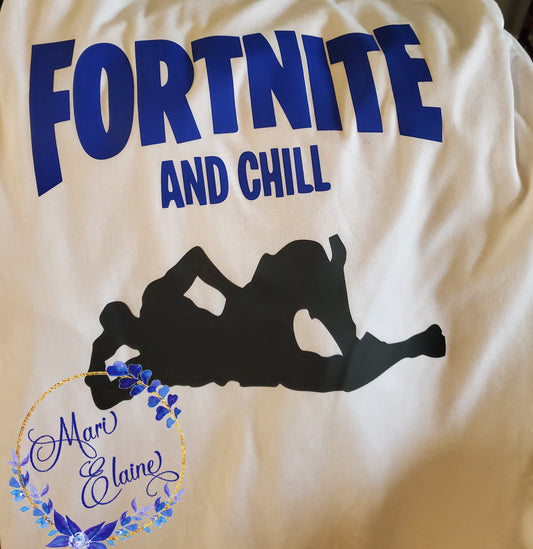 Fortnite and Chill Graphic Design