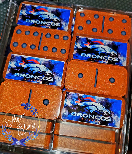 Broncos Custom Dominos