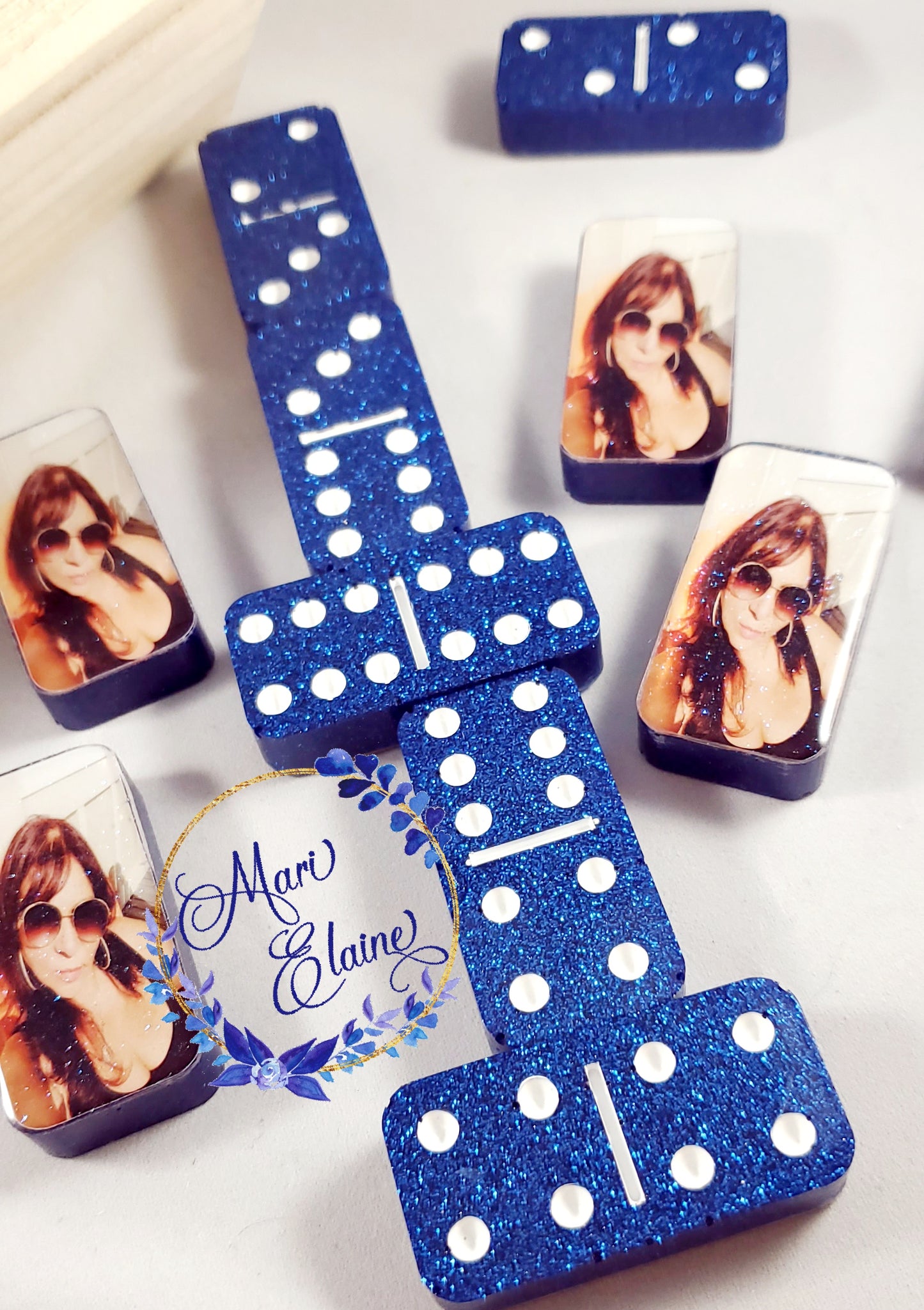 Double 6 Personalized Custom Dominos