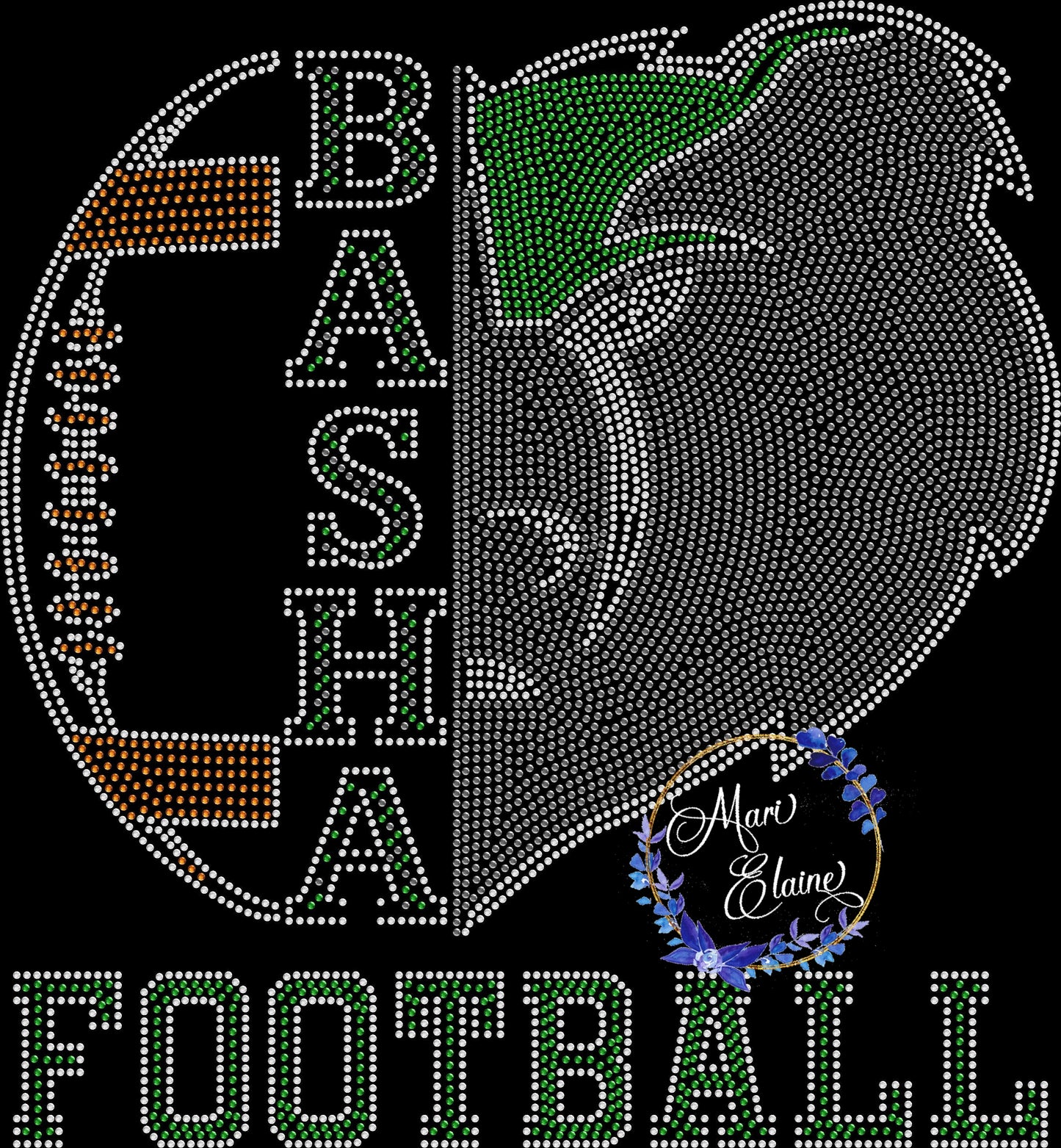 Basha Football Crystallized Tee