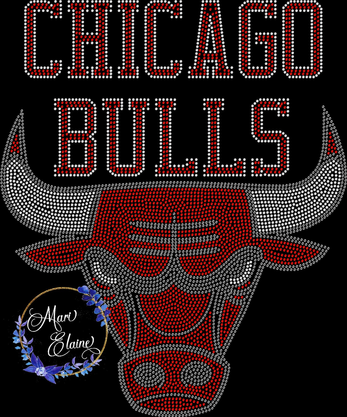 Bulls Crystallized Tee