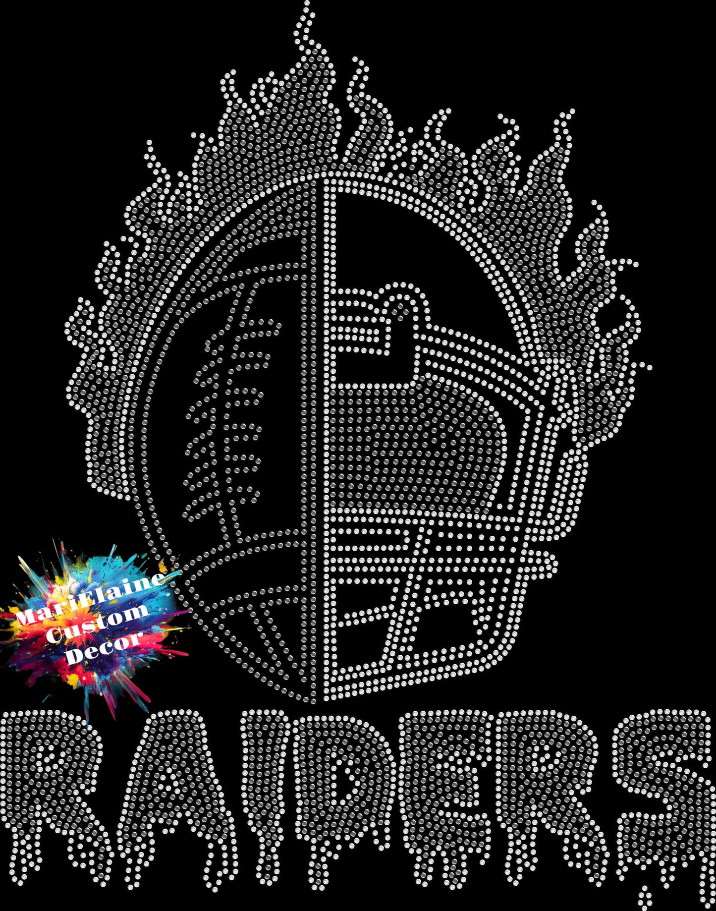 Flaming Raiders Crystallized Tee