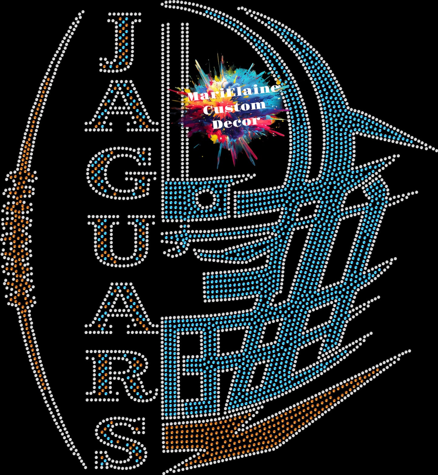 Jaguars Helmet Crystallized Tee