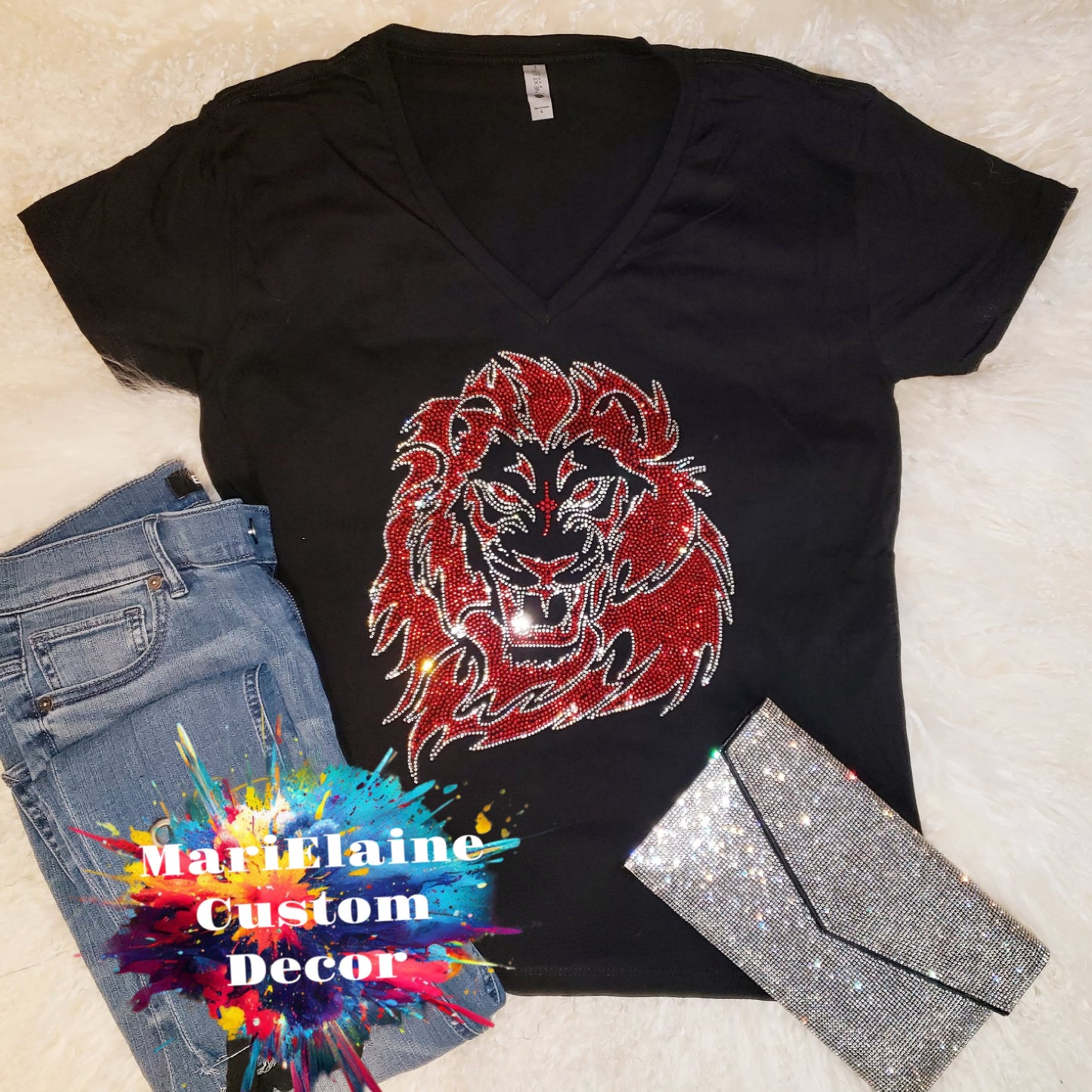 Heart of a Lion Crystallized Tee