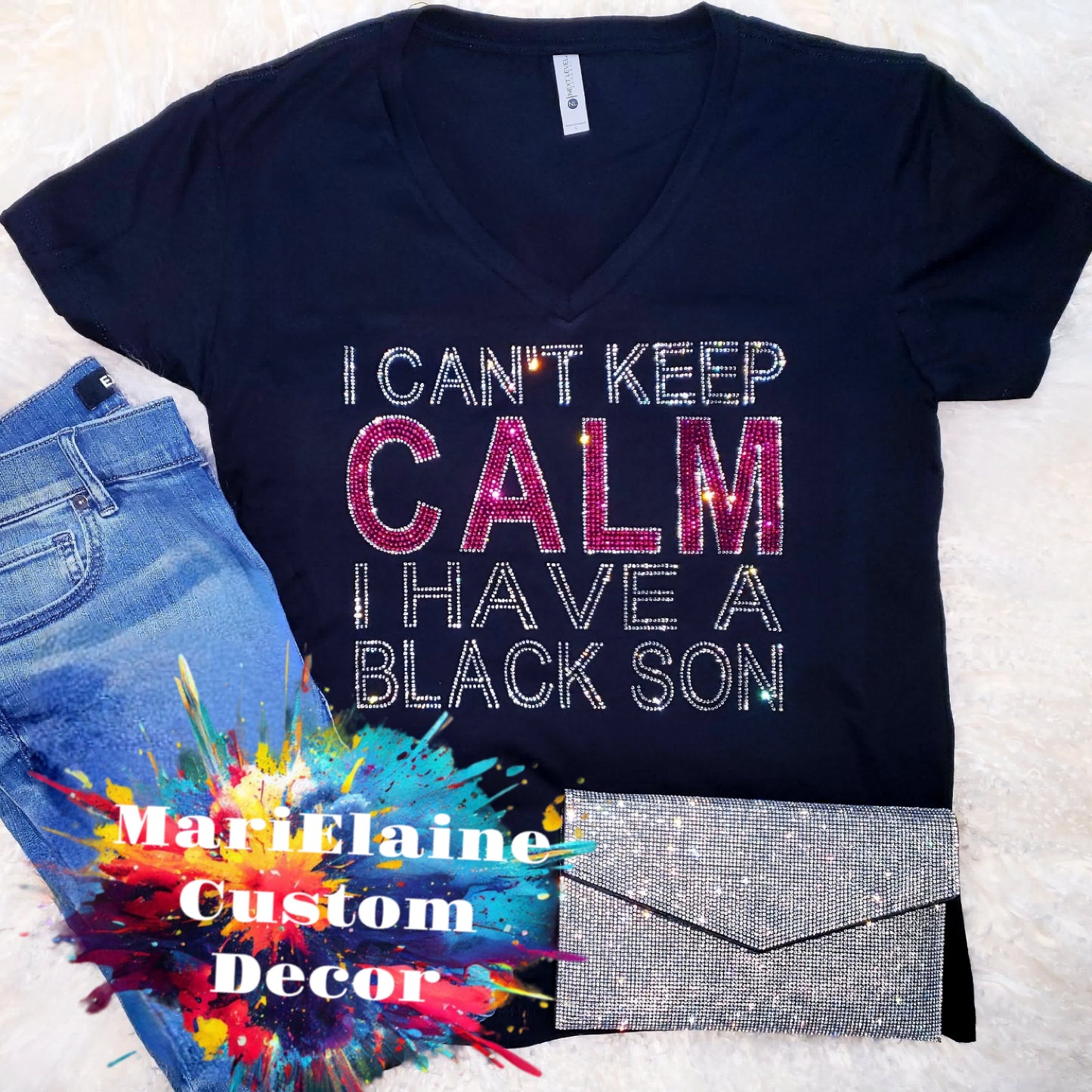 I Can't Keep Calm Crystallized Tee