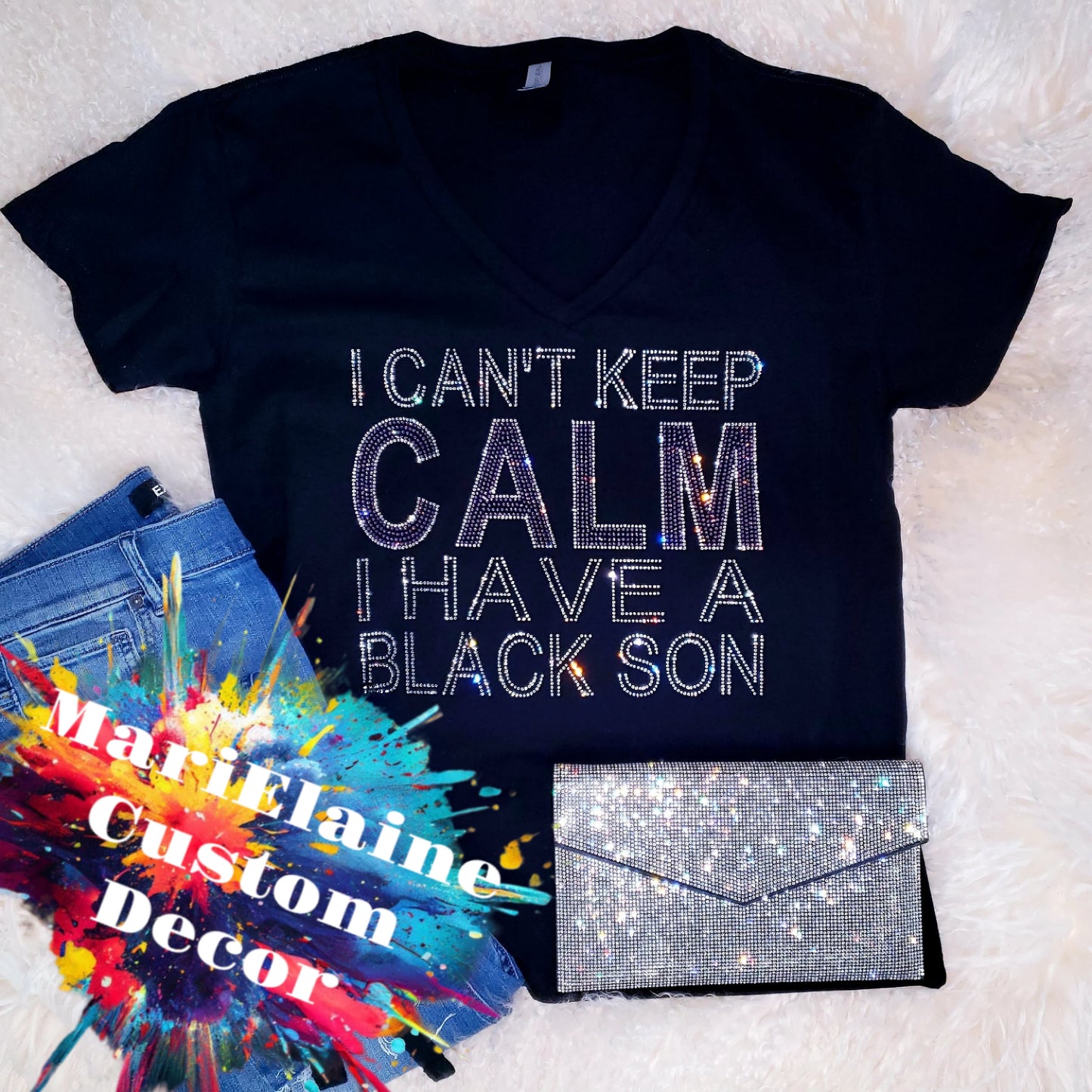 I Can't Keep Calm Crystallized Tee