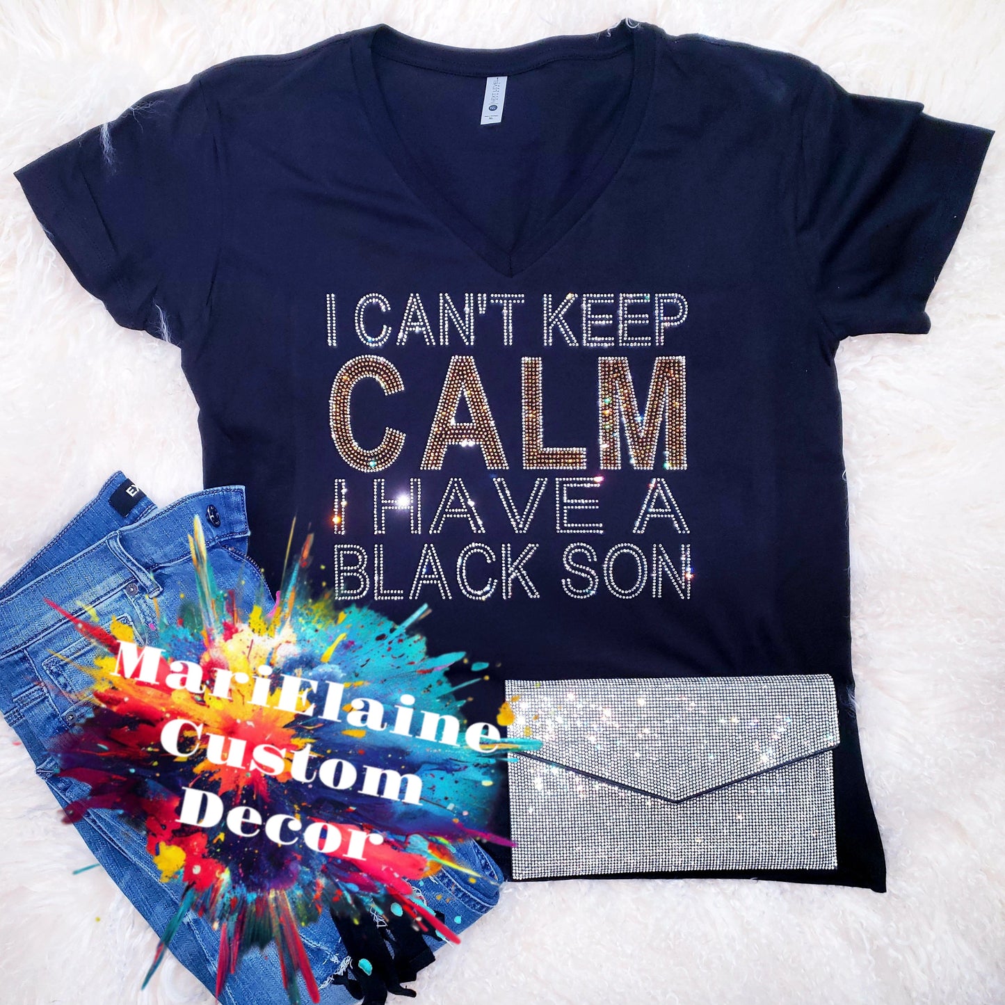 I Can't Keep Calm Crystallized Tee