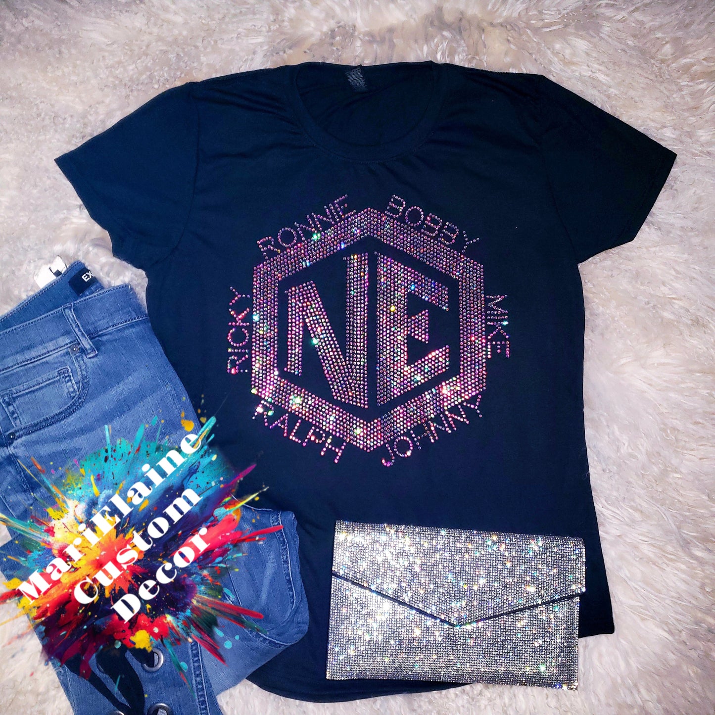 New Edition Crystallized Tee