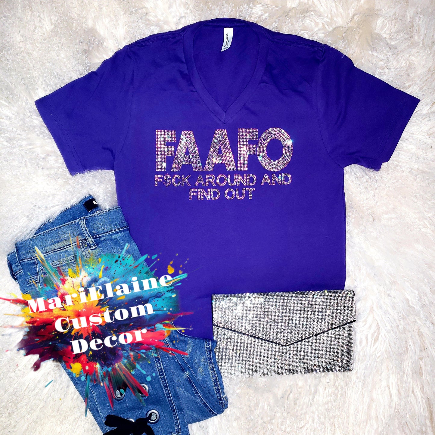 FAAFO Crystallized Tee