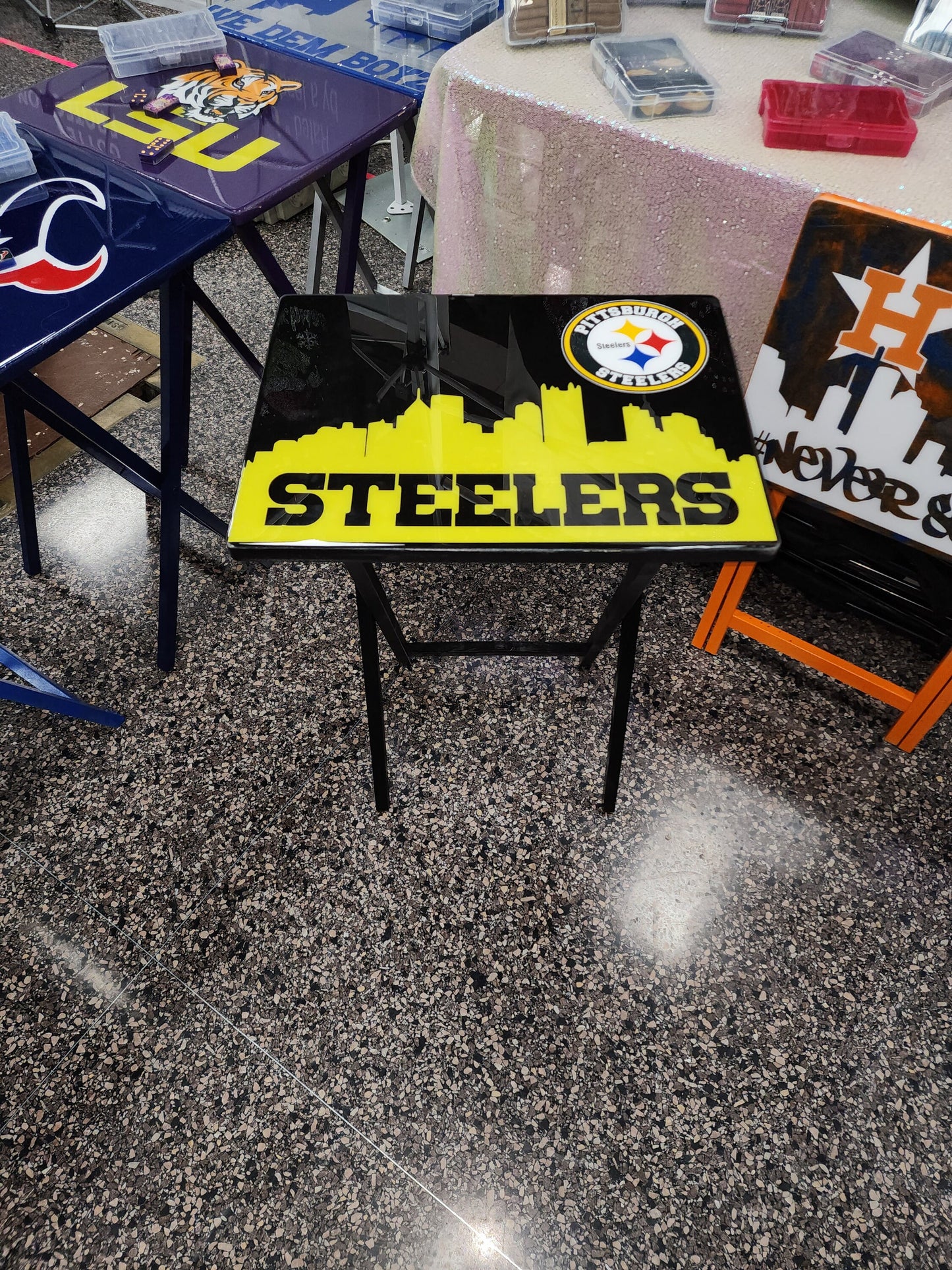 Custom TV Trays, sports, Pittsburgh, Personalized,