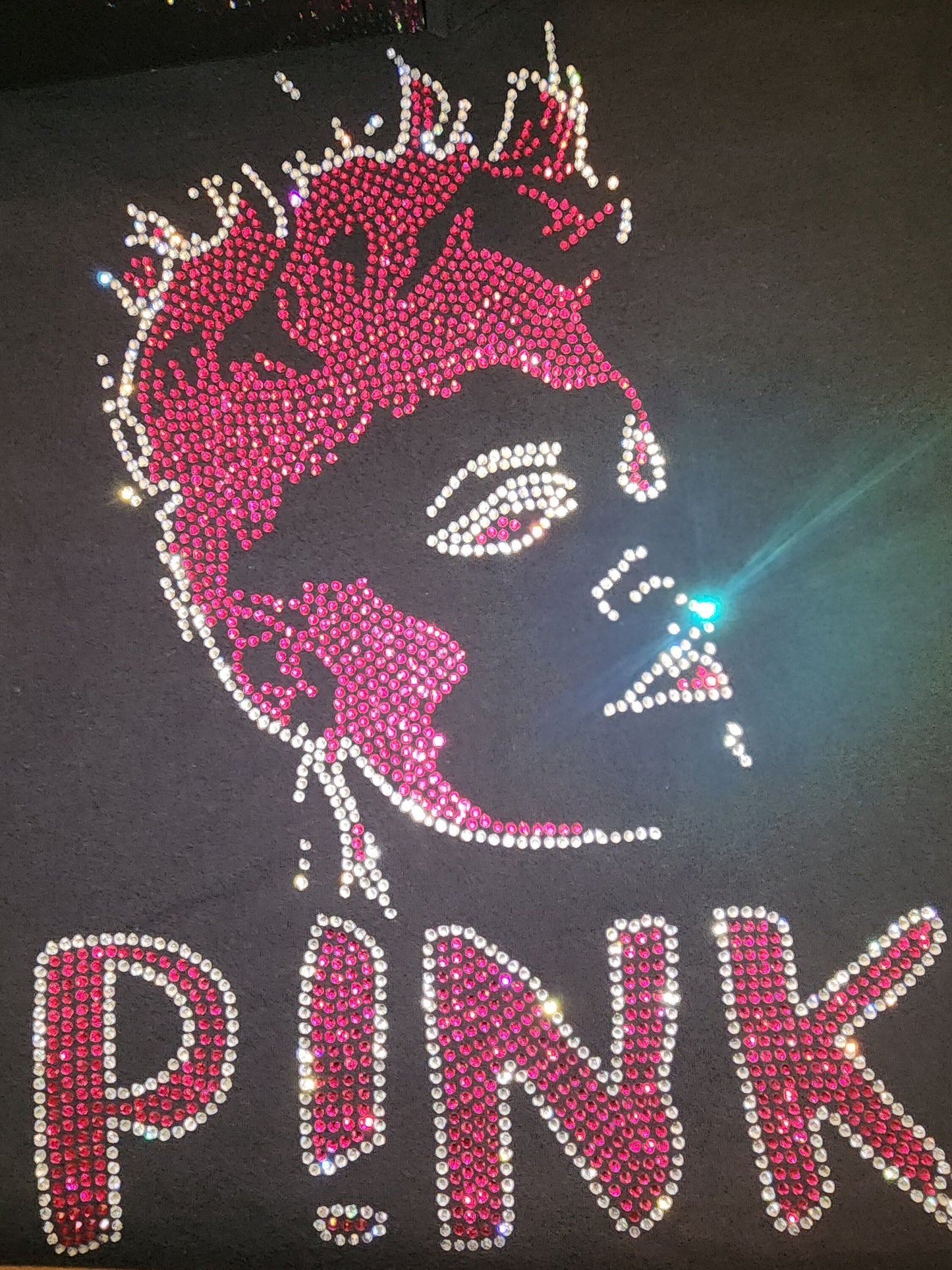 Pink! Crystallized Tee