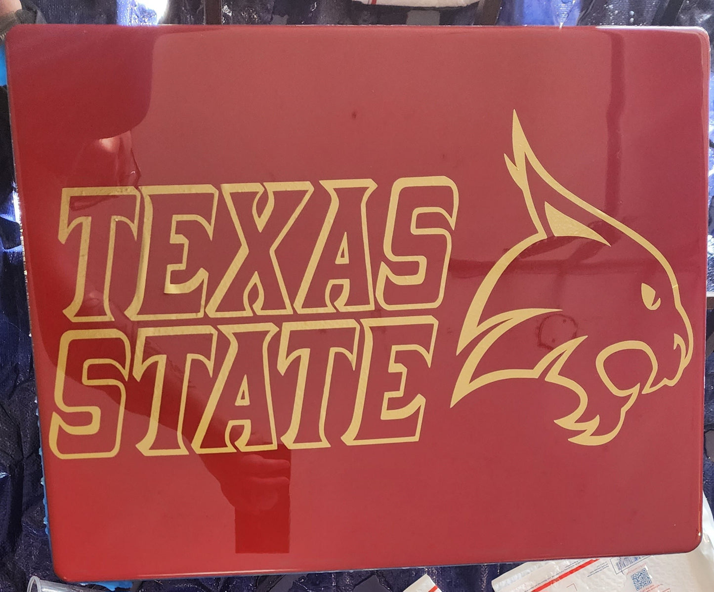 Custom  college football TV Trays