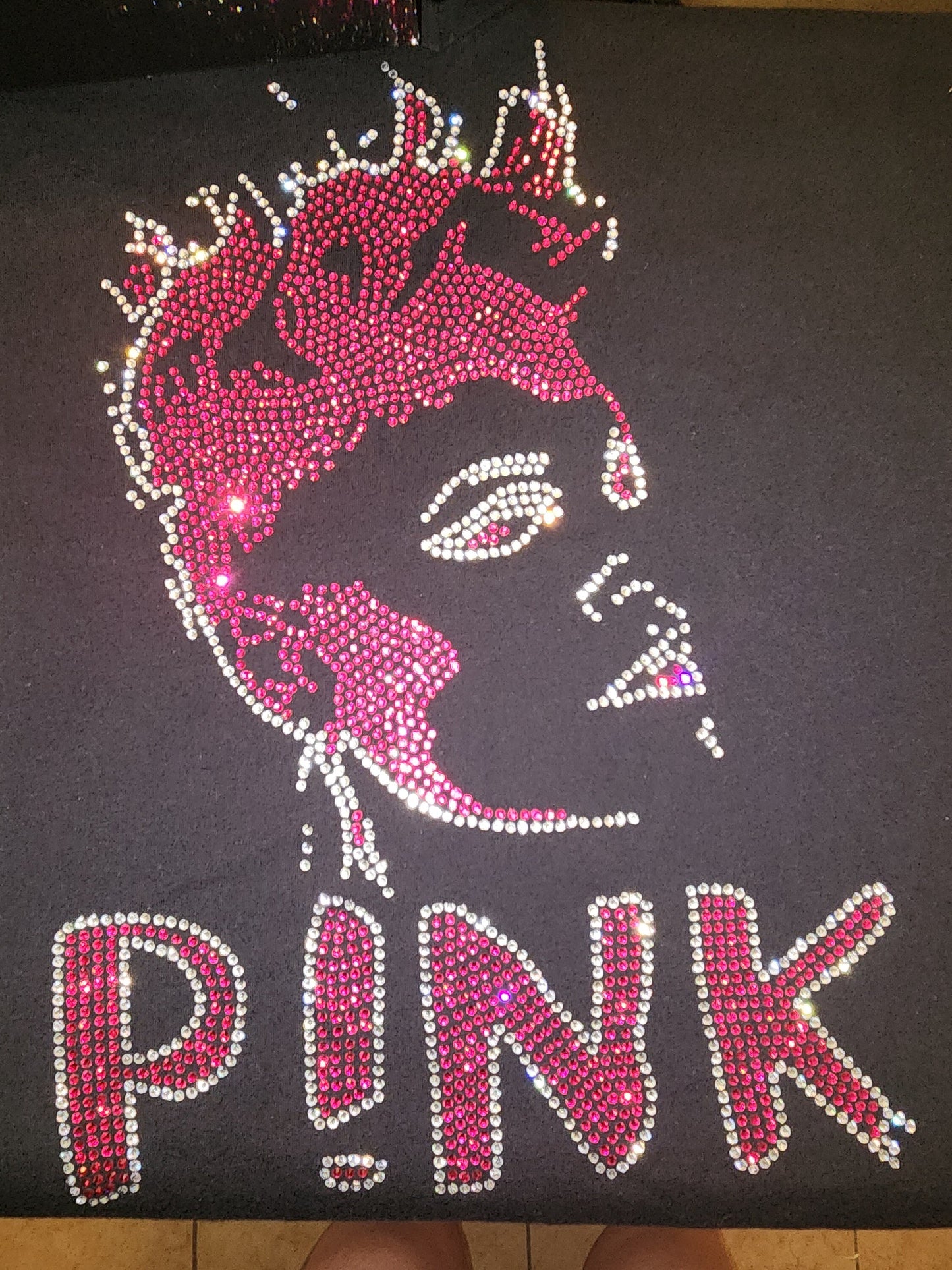 Pink! Crystallized Tee