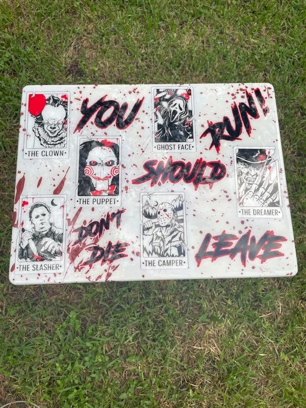 Custom TV Trays Horror