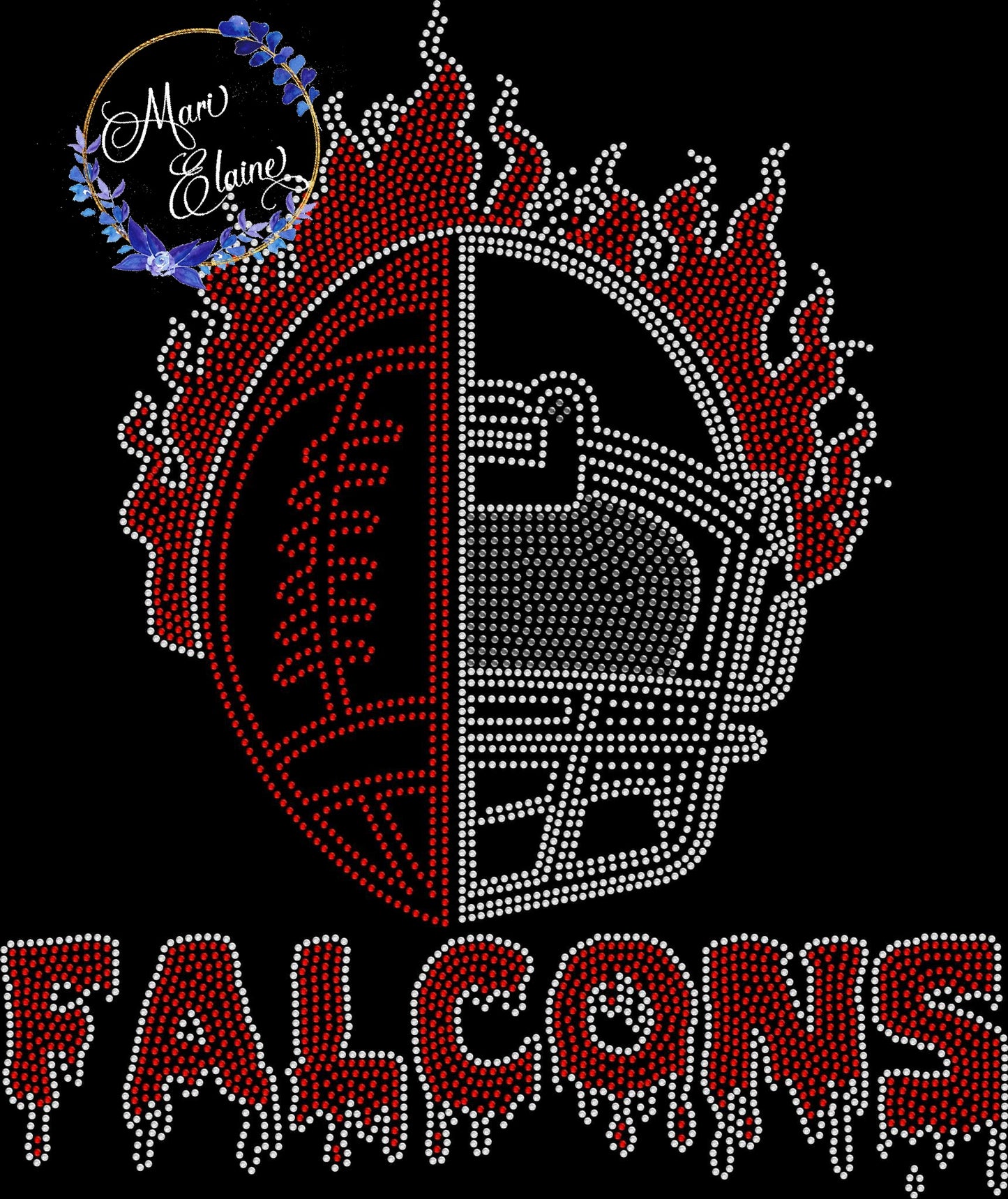 Falcons Crystallized Tee