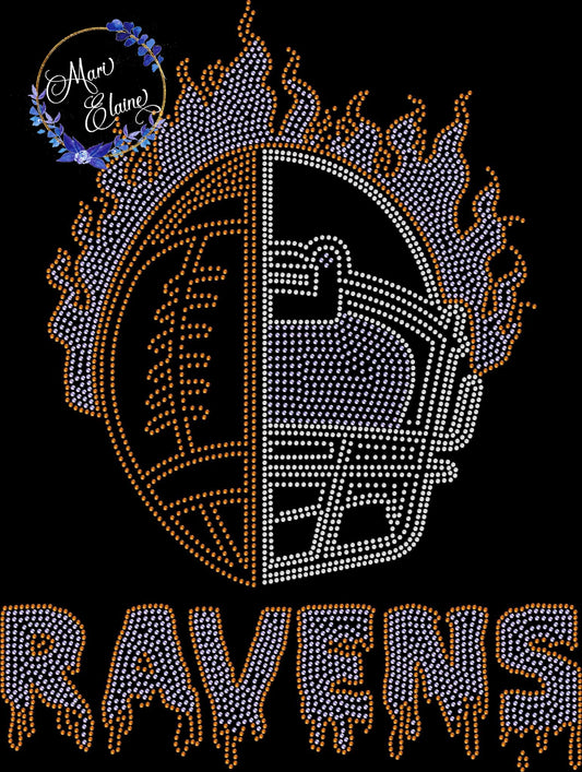 Ravens Crystallized Tee