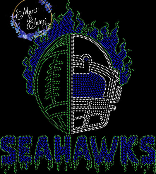 Seahawks Crystallized Tee