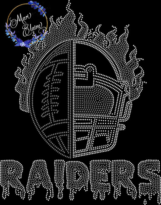 Raiders Crystallized Tee